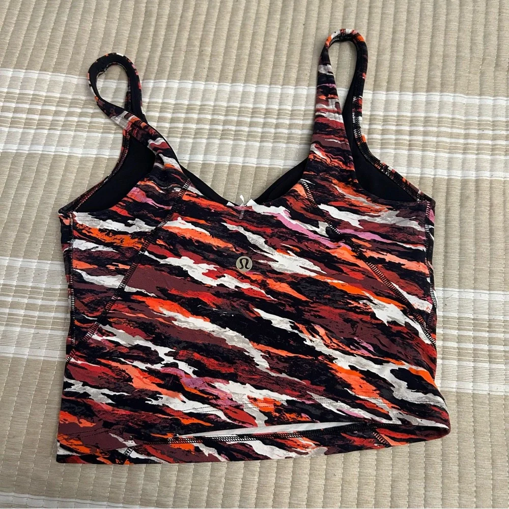 NWT Lululemon align tank multicolor women’s size 4 - Picture 2 of 3
